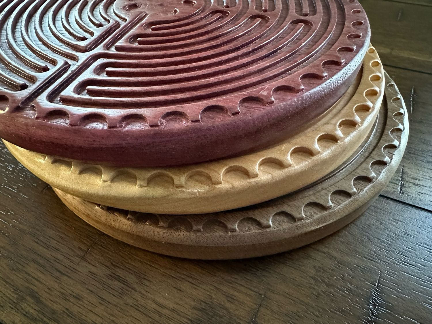 Personal Hardwood Labyrinth | Multiple Wood Options
