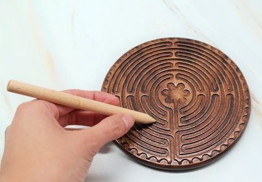 Personal Hardwood Labyrinth | Multiple Wood Options