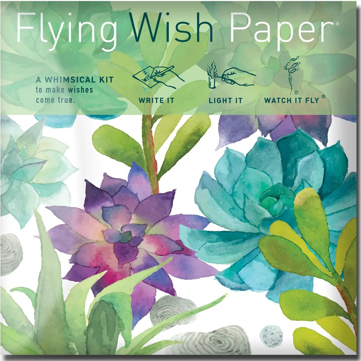 Flying Wish Paper | Cactus Garden