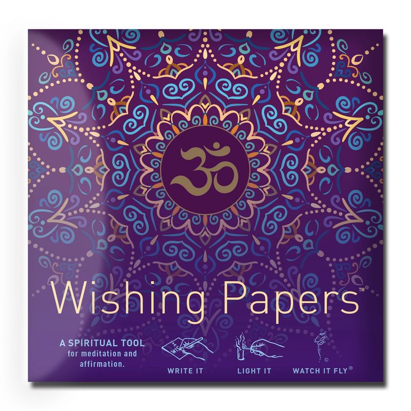 Flying Wish Paper | Purple Om
