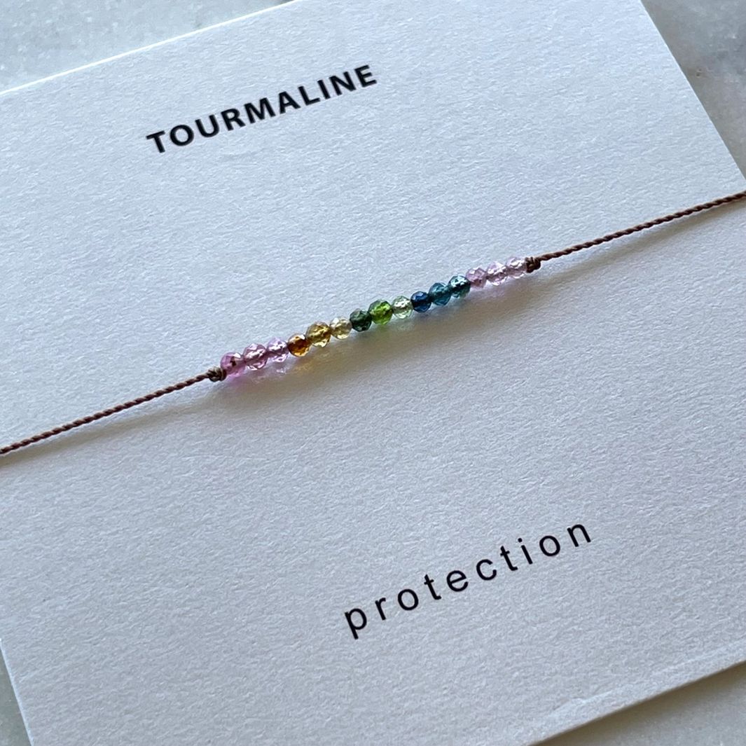 Intention Bracelet | PROTECTION (Watermelon Tourmaline)