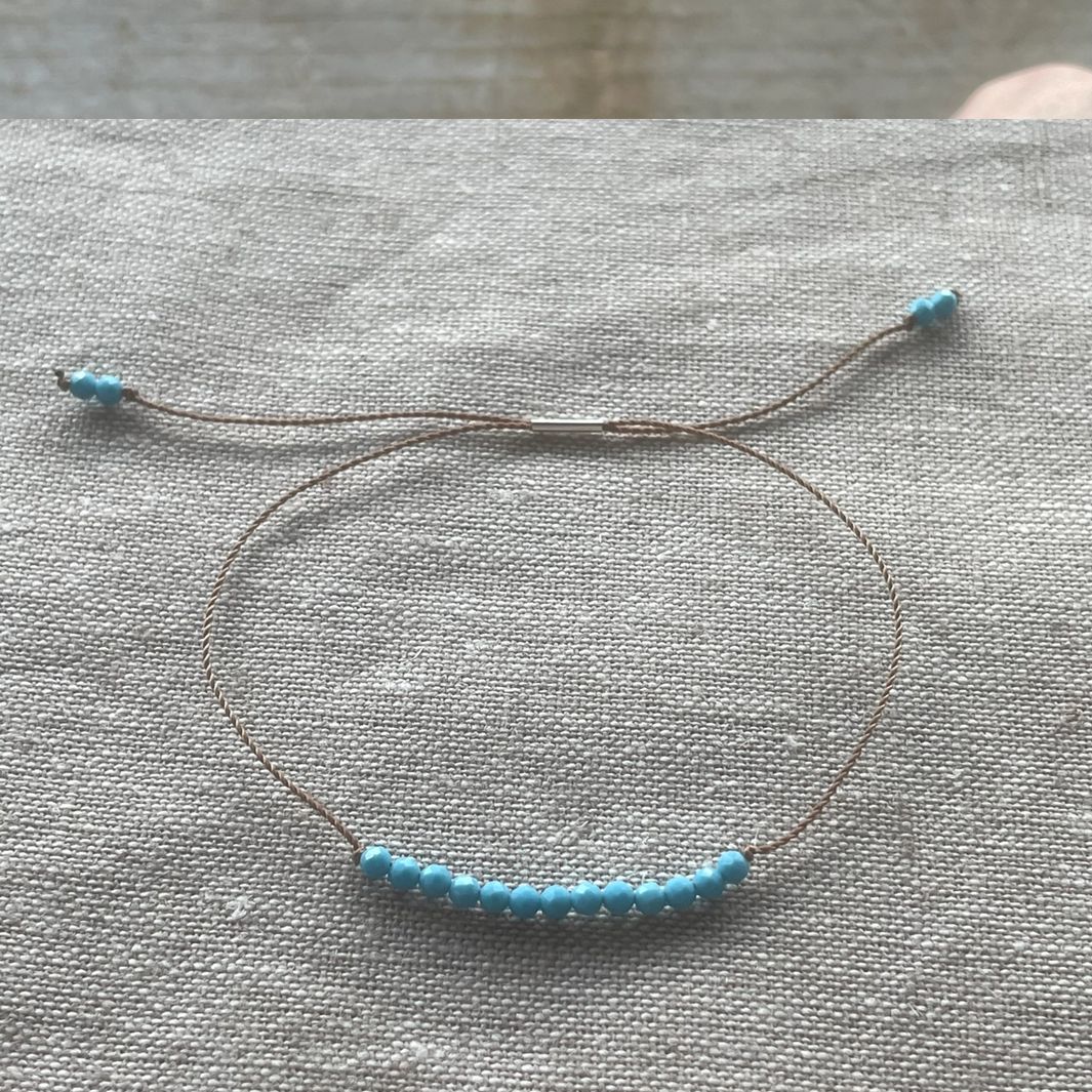 Intention Bracelet | STRENGTH (Turquoise)