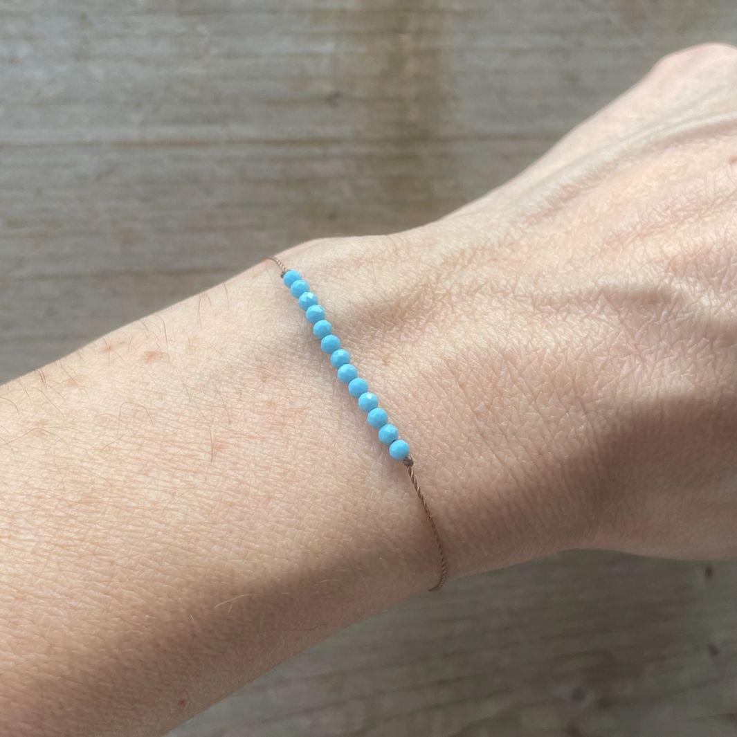 Intention Bracelet | STRENGTH (Turquoise)