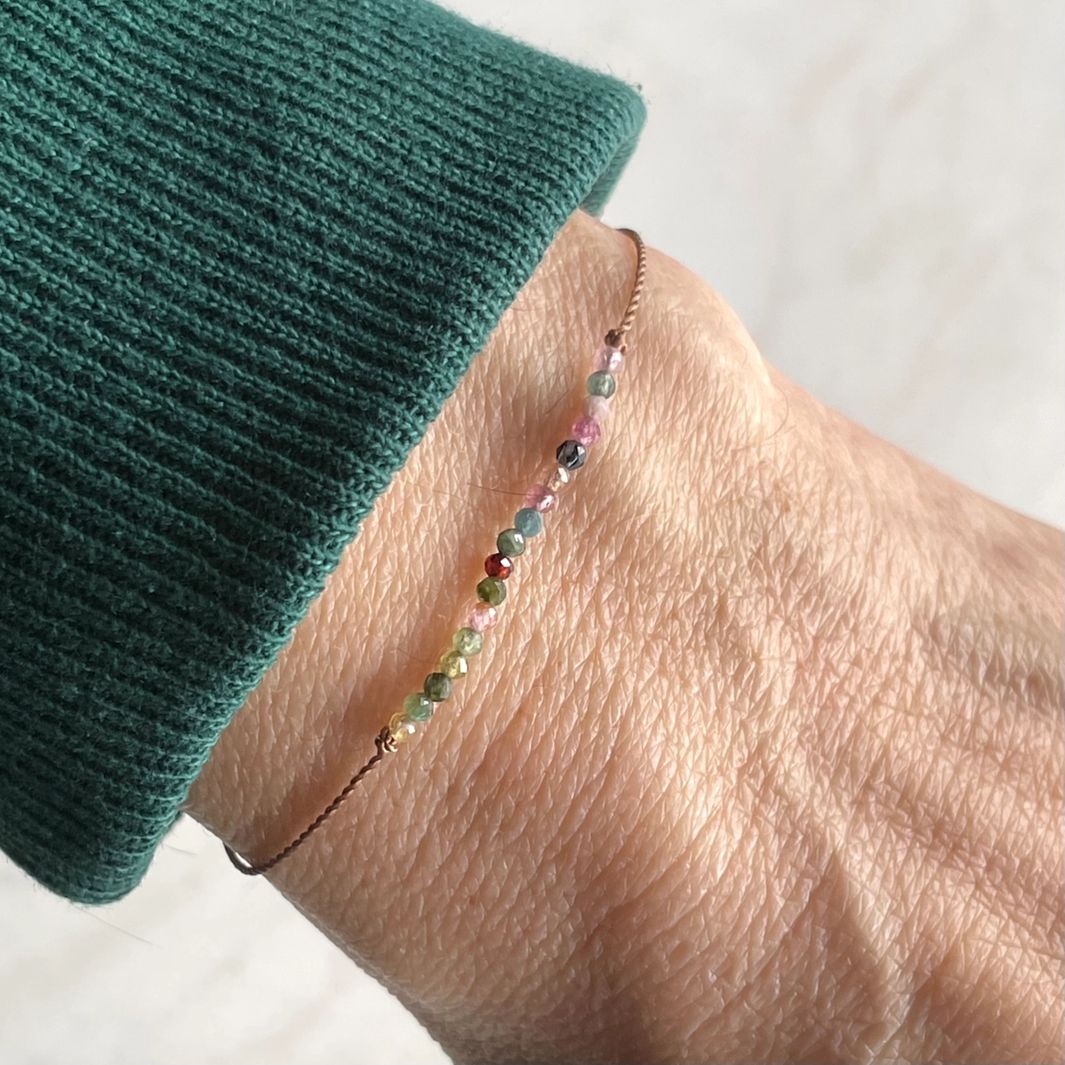 Intention Bracelet | PROTECTION (Watermelon Tourmaline)