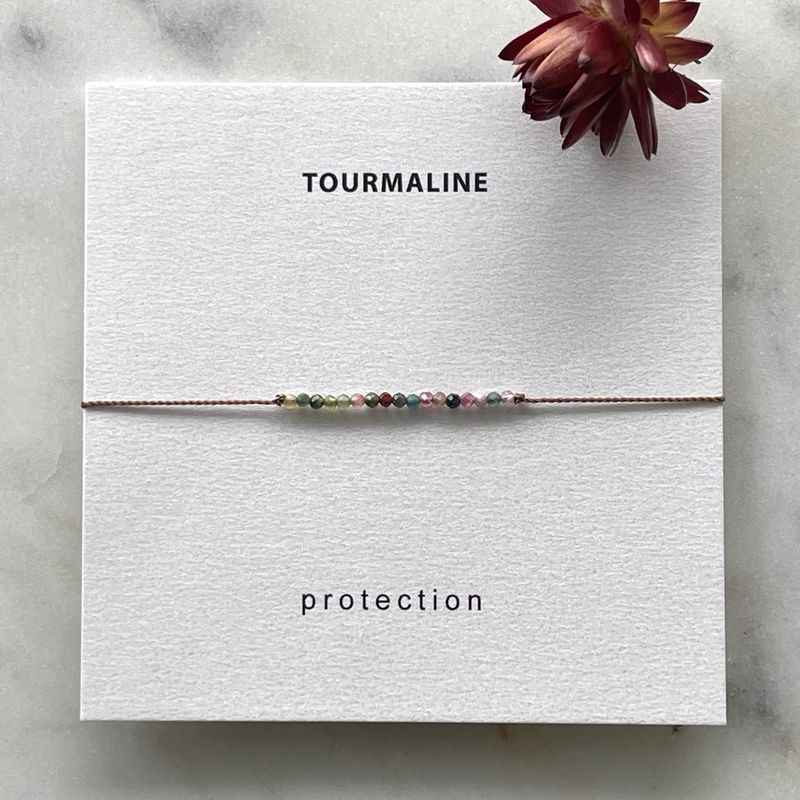 Intention Bracelet | PROTECTION (Watermelon Tourmaline)