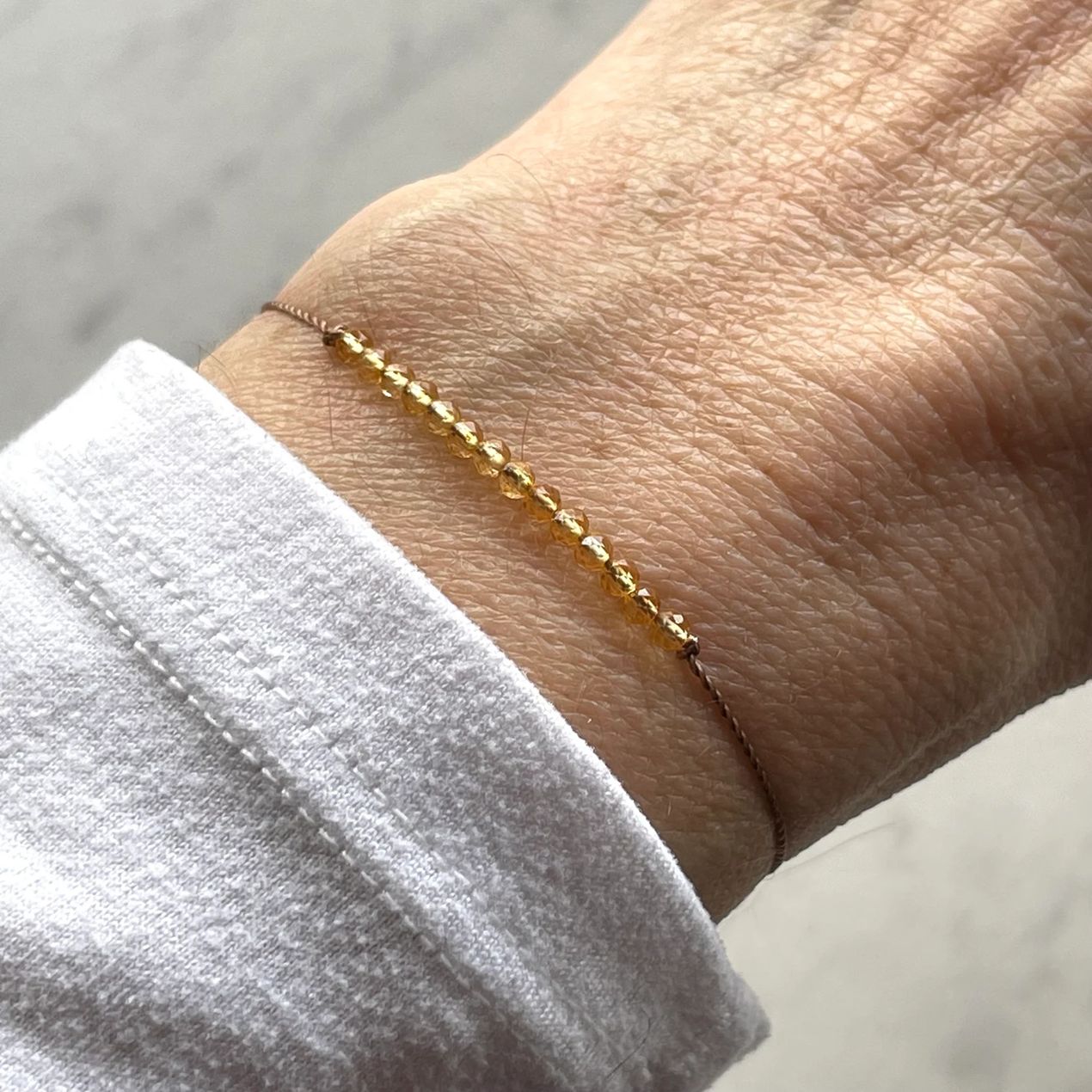 Intention Bracelet | HAPPINESS (Citrine)