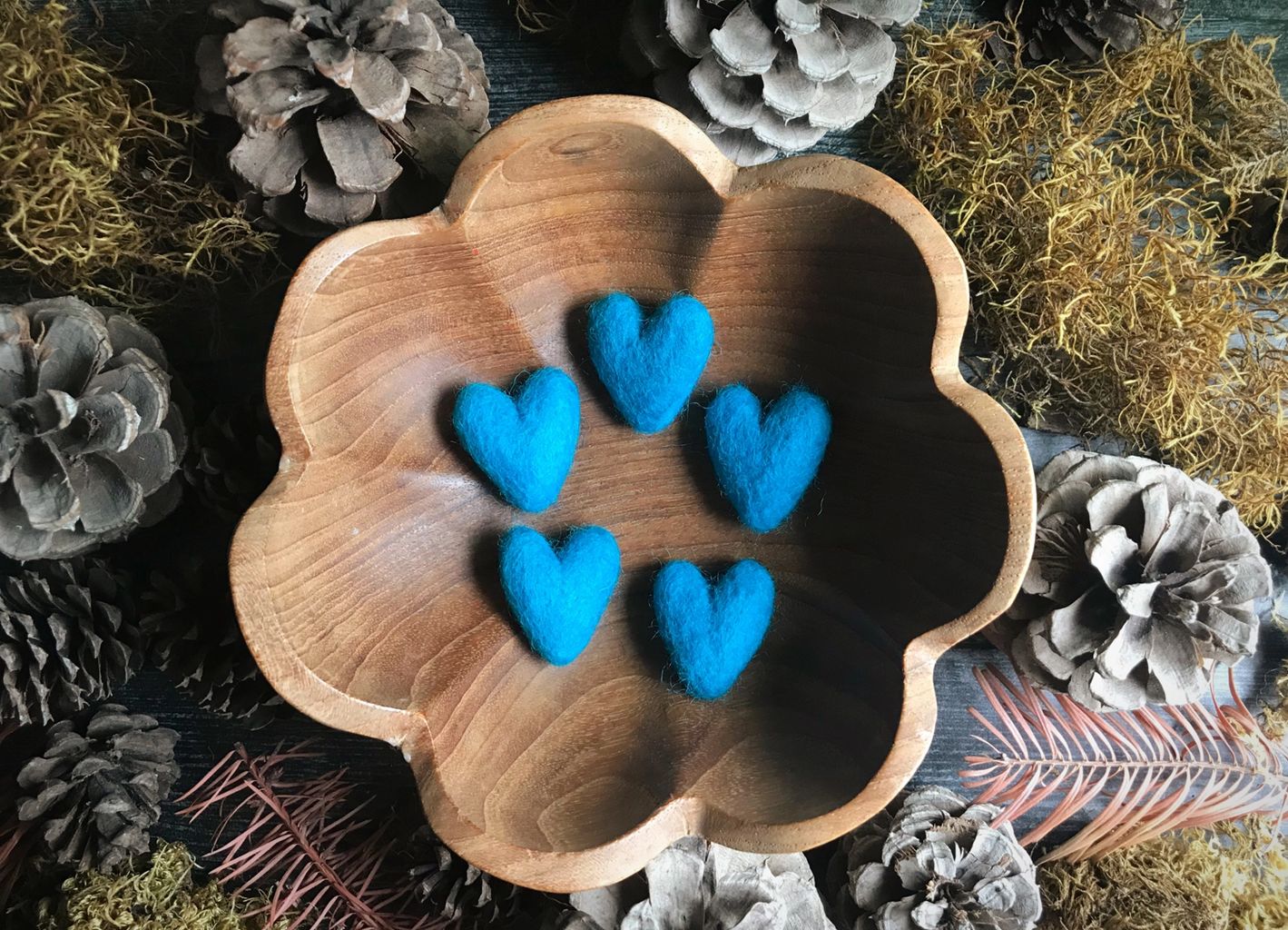 Feel the Love | Felted Wool Heart