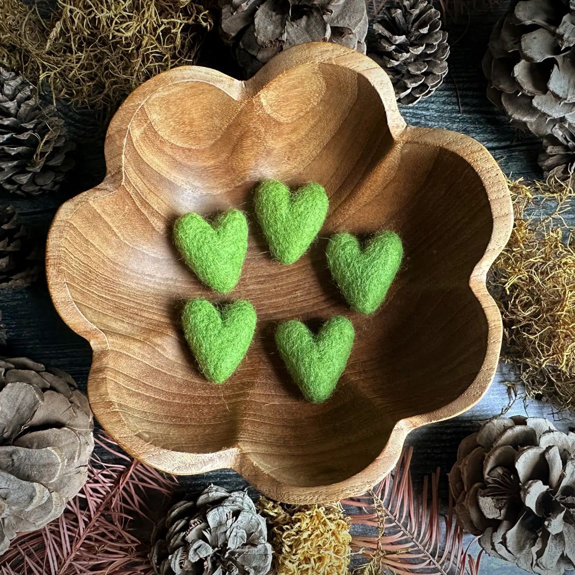 Feel the Love | Felted Wool Heart