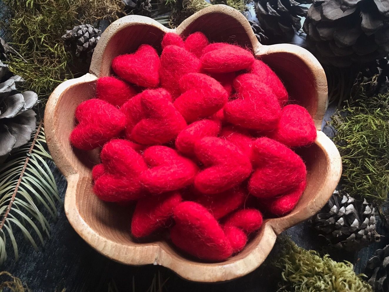 Feel the Love | Felted Wool Heart