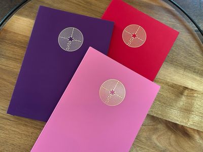 Journal: Gold Foil Labyrinth (Multiple Colors Available)