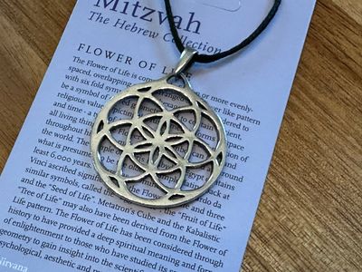 Necklace: Flower of Life (Pewter)