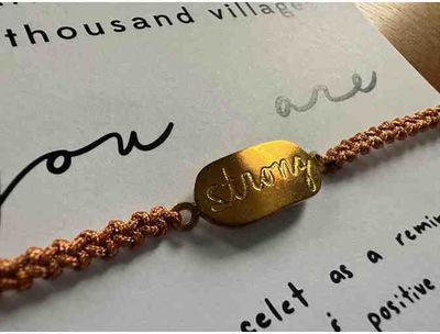 Affirmation Bracelet | You Are... STRONG
