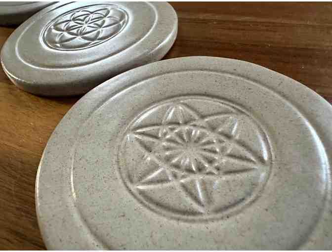 Sacred Geometry Coasters | Set of Four