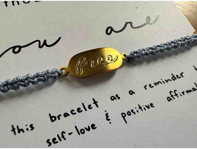 Affirmation Bracelet | You Are... FREE