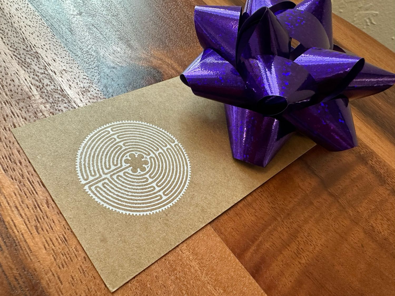 Labyrinth Gift Tags | Set of 10 Tags + Twine