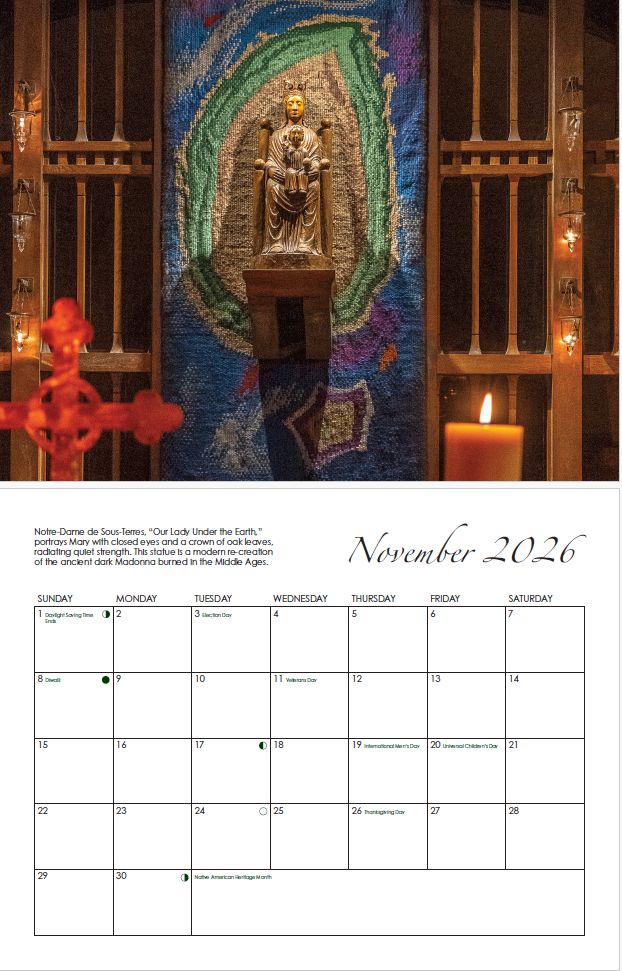 2026 Veriditas Wall Calendar