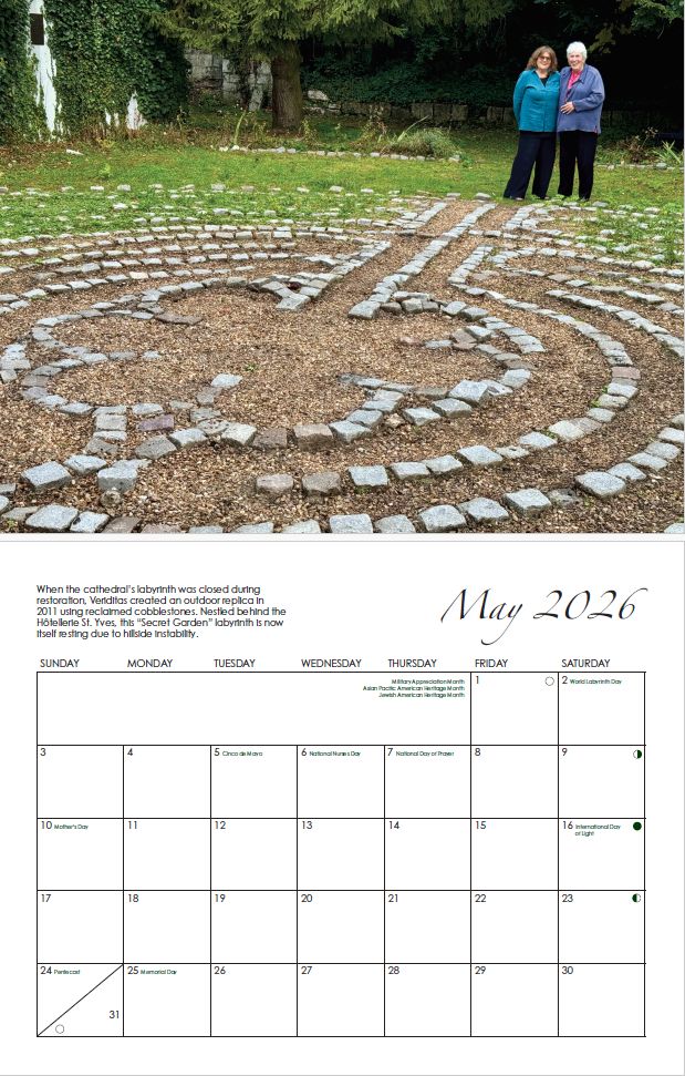 2026 Veriditas Wall Calendar