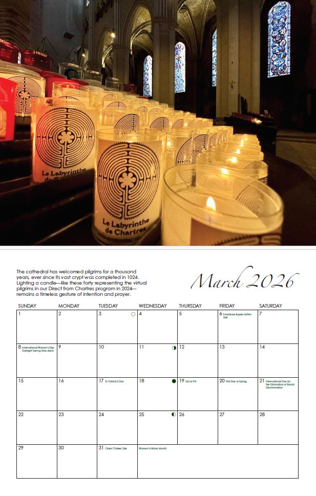 2026 Veriditas Wall Calendar