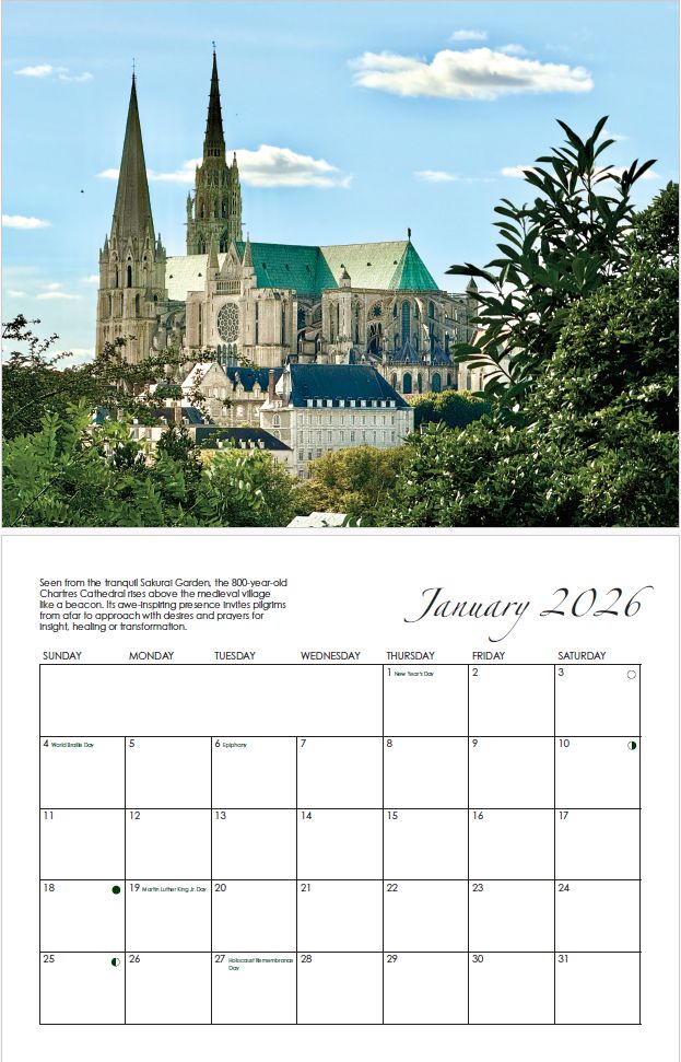 2026 Veriditas Wall Calendar