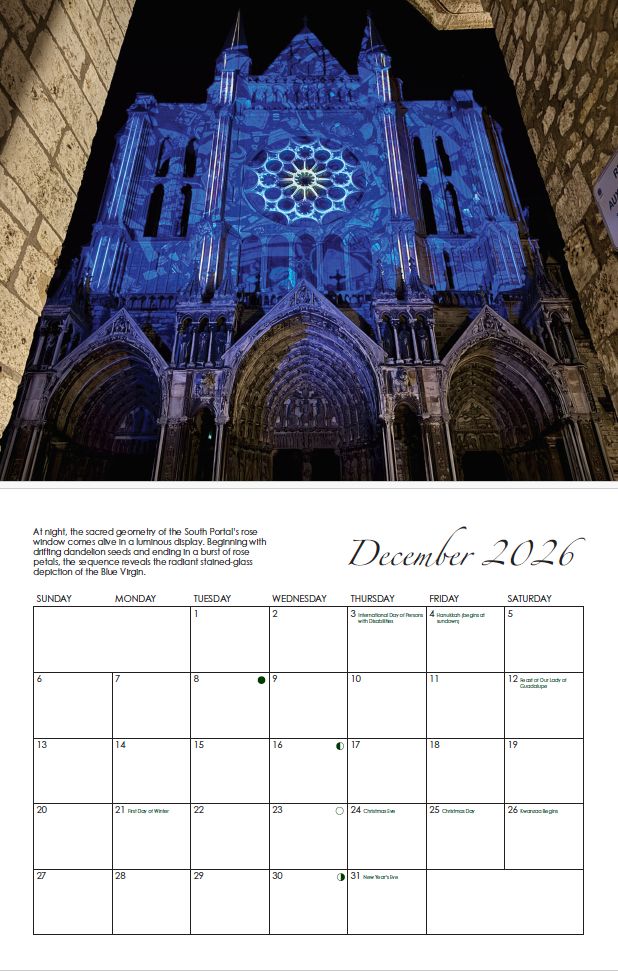 2026 Veriditas Wall Calendar