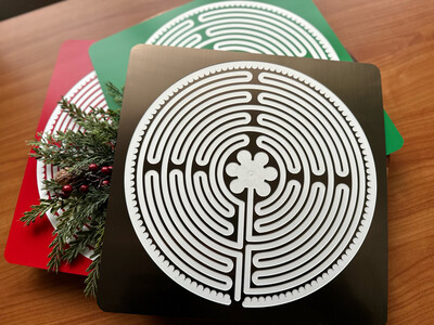 Acrylic Full Chartres Labyrinth | 12-inch