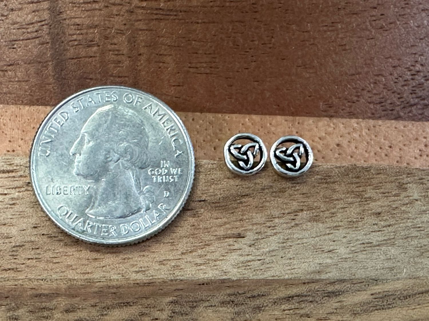 Earrings: Tiny Studs - Celtic