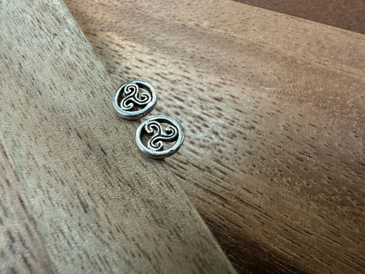 Earrings: Tiny Studs - Celtic 2