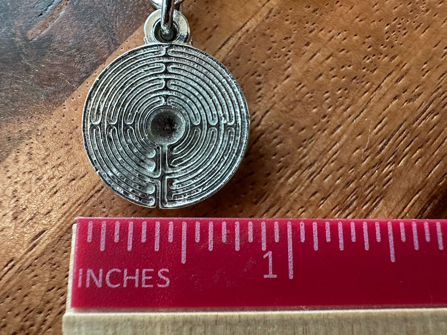 Labyrinth Pendant: Pewter (Small)