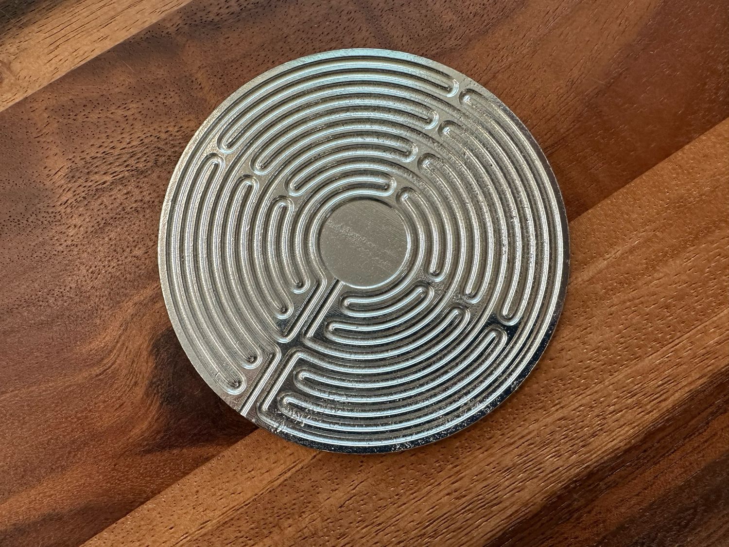 Pewter Labyrinth | Hand-Cast in North Carolina