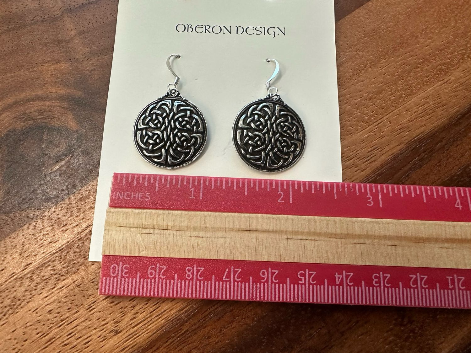 Earrings: Unity Knot (Pewter) | Bench-Cast in California