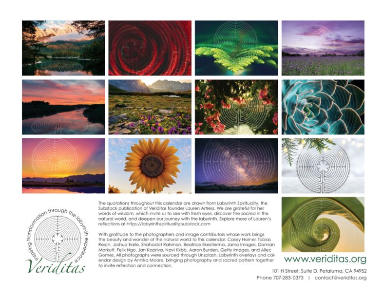 2027  Veriditas Wall Calendar