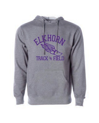 Elkhorn Track and Field Hooded Sweatshirt