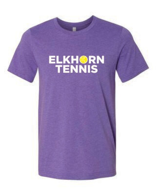 Elkhorn Boys Tennis T-Shirt Bella+Canvas