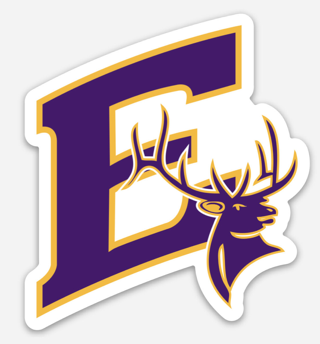 Elkhorn Elks Waterproof Sticker