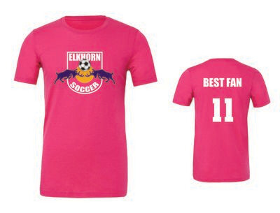 Bella+Canvas Elkhorn Soccer Shirt Fan Shirt