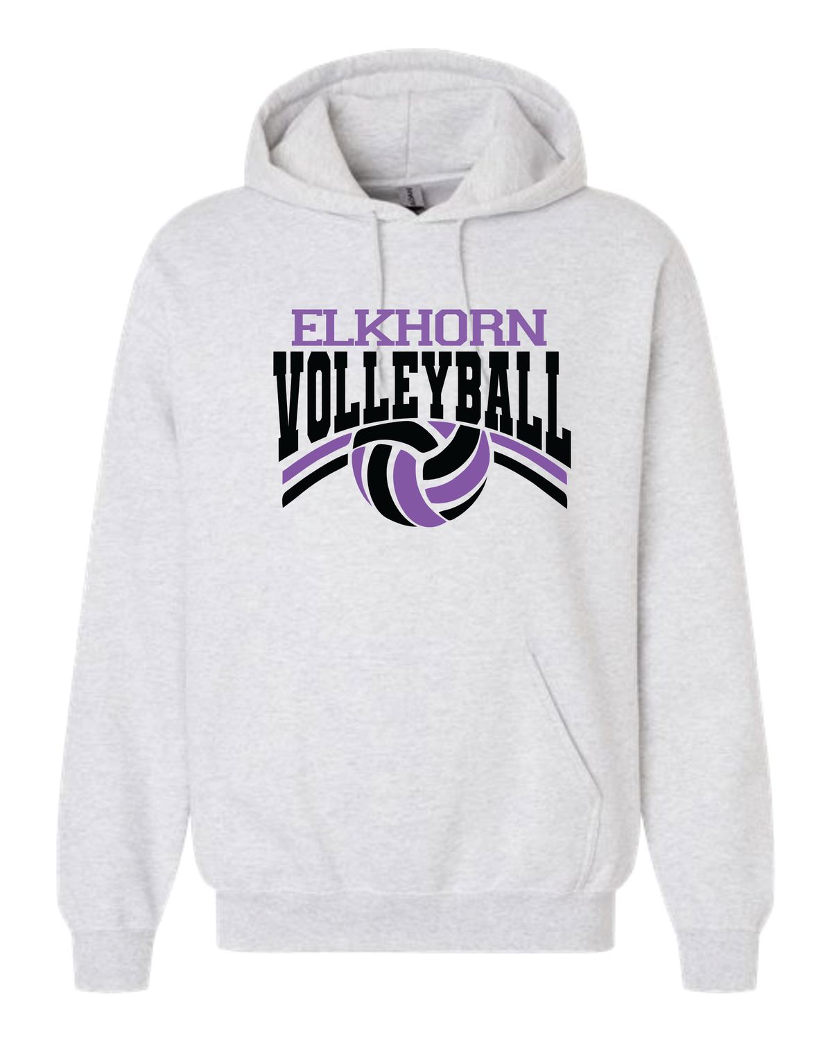 Elkhorn Volleyball Hooded Sweatshirt