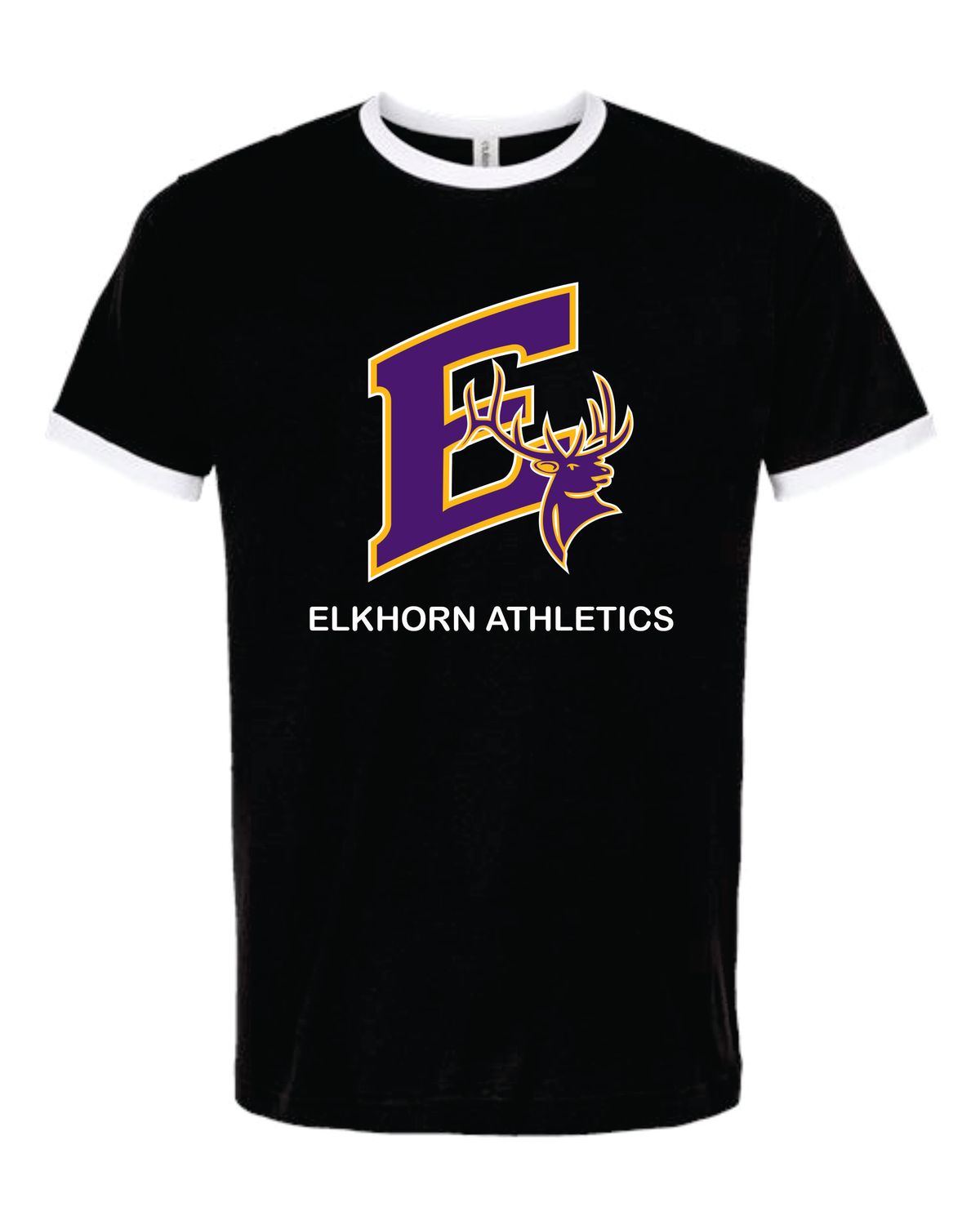 EAMS ATHLETICS- Ringer T-Shirt