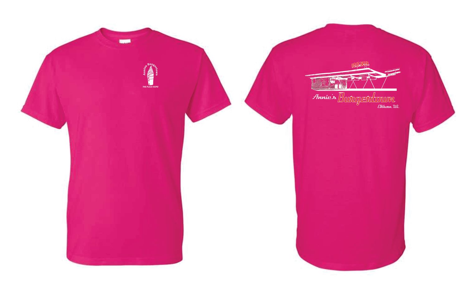 Annie's Burgertown Pink T-Shirt