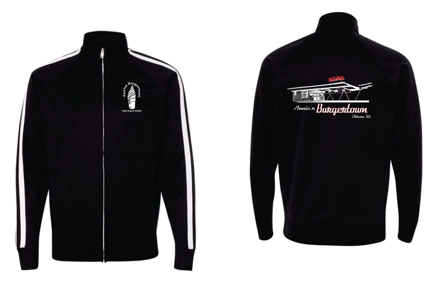 Annie's Burgertown Windbreaker, Sizes: Small