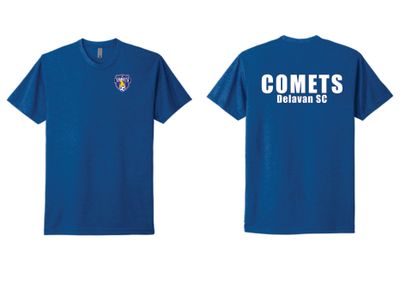 Comets Soccer Blue T-Shirt