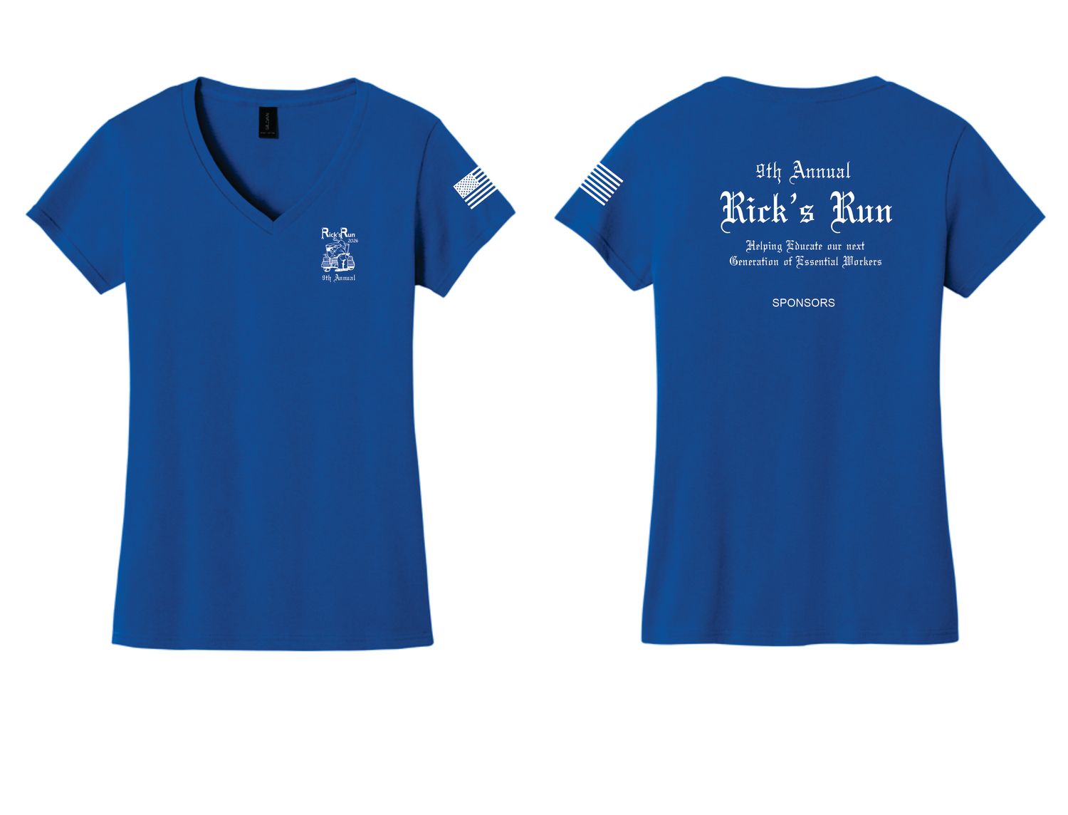 Rick's Run Women's V-Neck