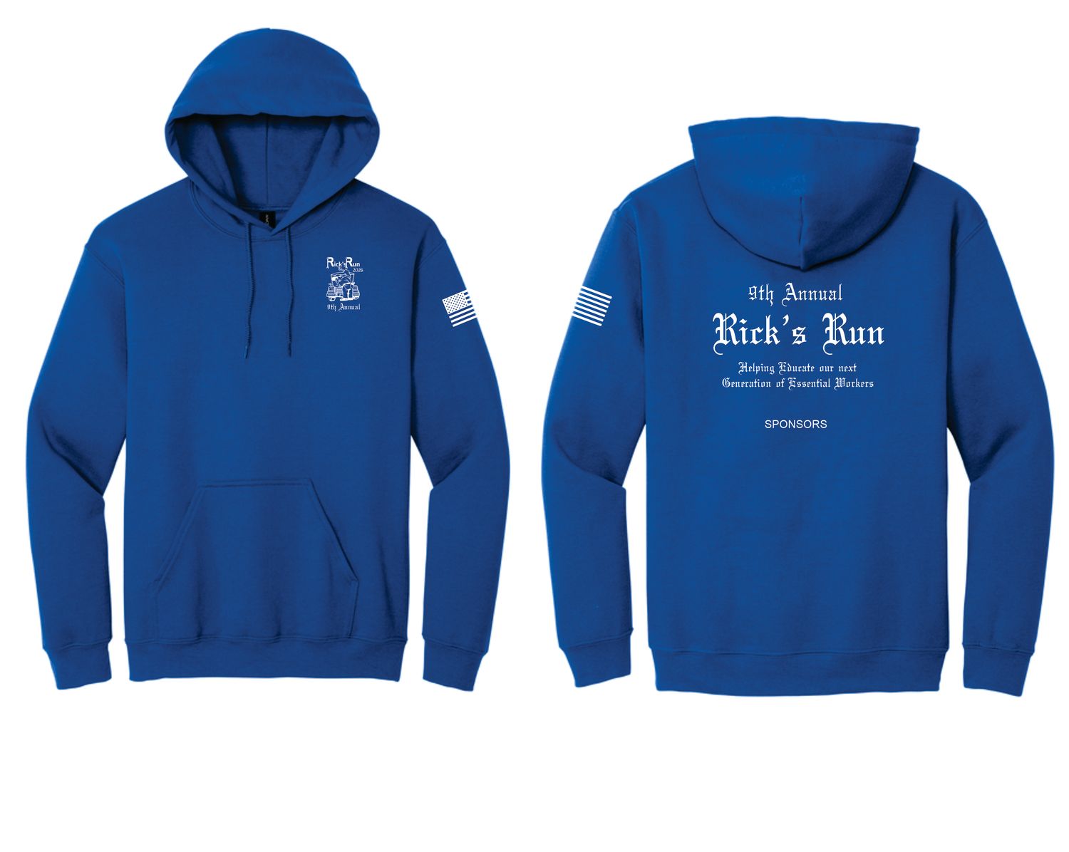 Rick's Run Hooded Sweatshirt