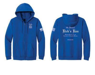 Rick's Run Zip-Up Hooded Sweatshirt