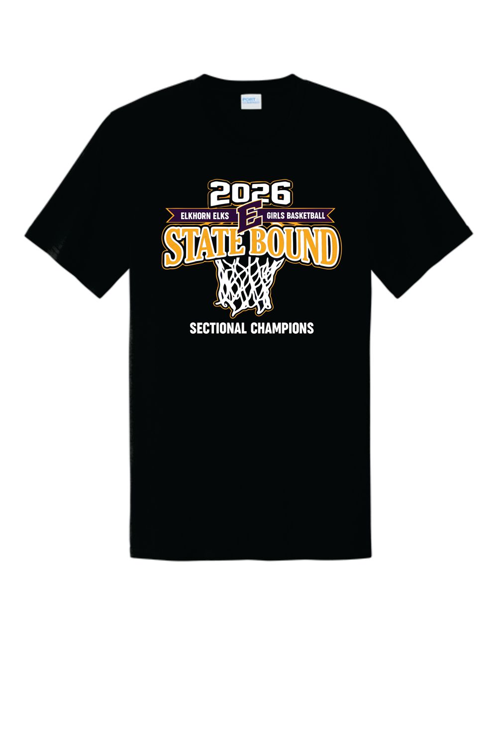 Elkhorn Girls Basketball State Bound 2026 T-Shirt