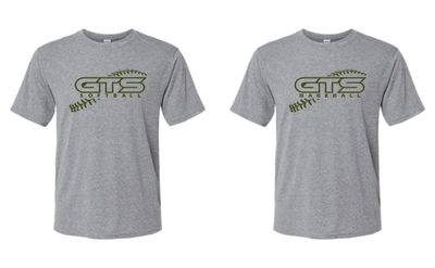 GTS Grey Baseball/Softball T-Shirts