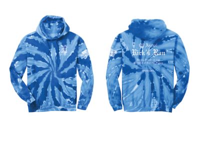 Rick's Run Tie Dye Hooded Sweatshirt