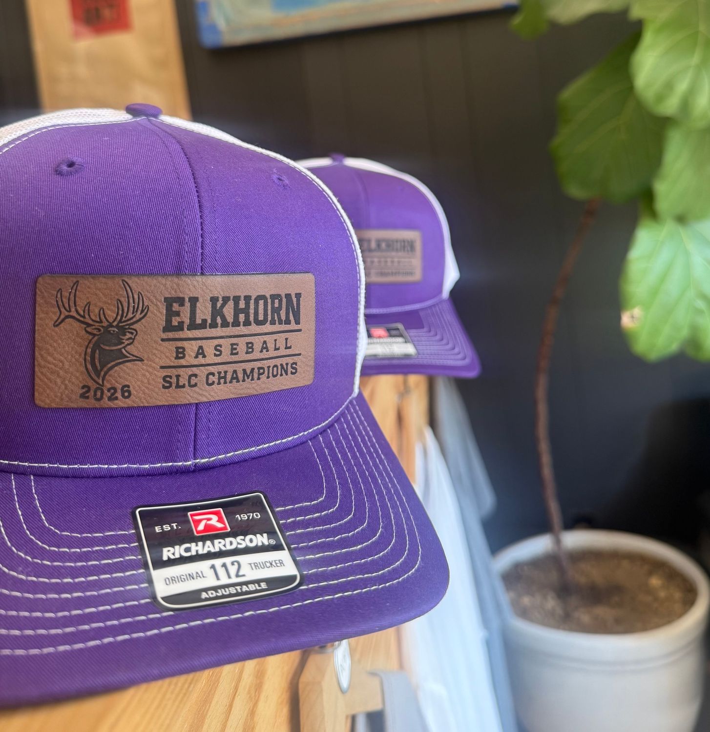 Elkhorn Baseball Conference Champs Hat
