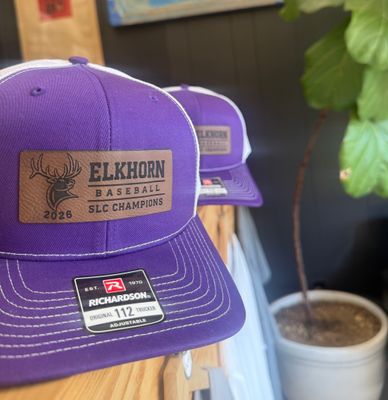 Elkhorn Baseball Conference Champs Hat