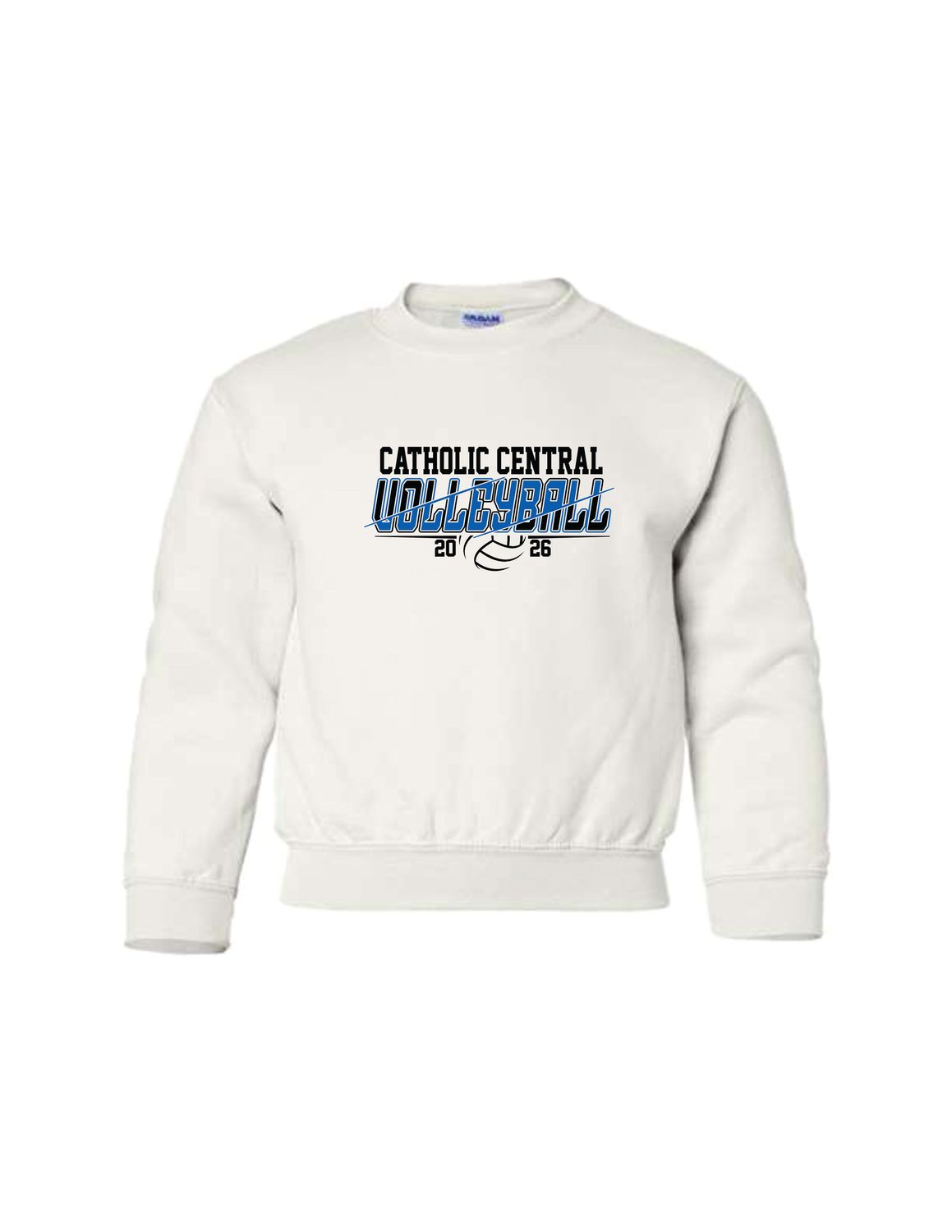 CCHS Vball YOUTH Crewneck Sweatshirts