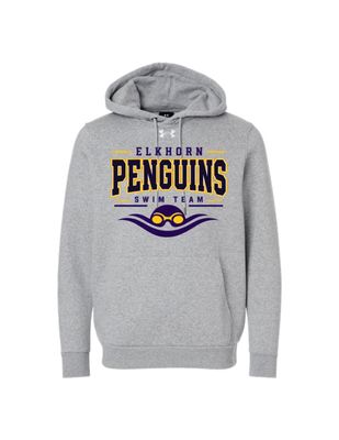 Penguins Under Armour Hooded Sweatshirt (Design 3)